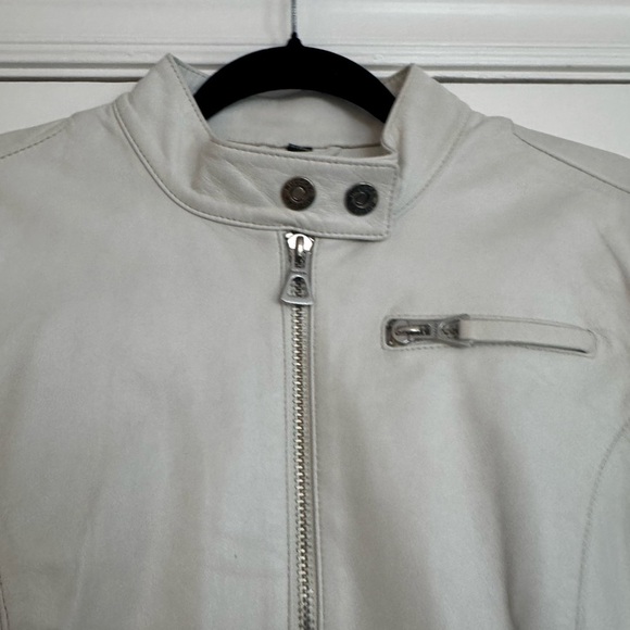 Rudsak “Lajour White Diamond Leather Moto Jacket NWOT - Picture 11 of 17